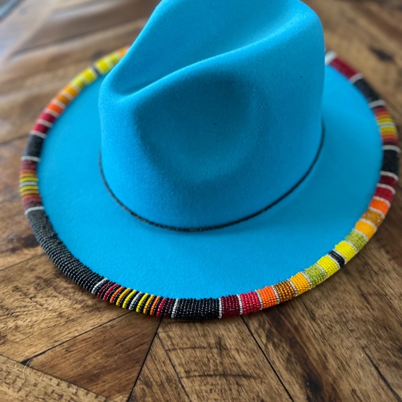 Southwest beaded hat
